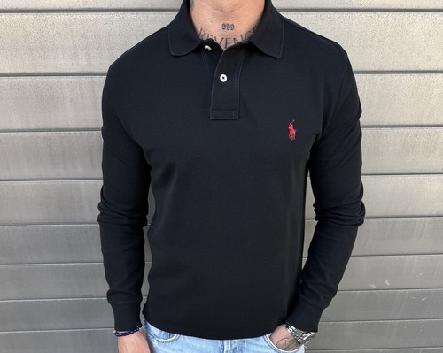 Polo ralph lauren langarm - polo,