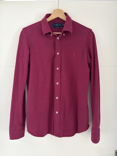 Dunkel pinkes longsleeve - dunkel,