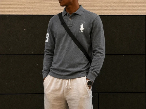 Ralph lauren longsleeve polo - polo, |
