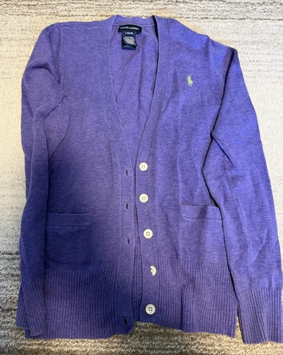 Ralph lauren lila geknöpfte - lauren,